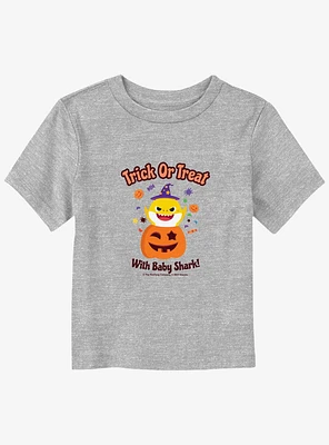 Baby Shark Trick Or Treat With Toddler T-Shirt