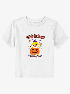 Baby Shark Trick Or Treat With  Toddler T-Shirt