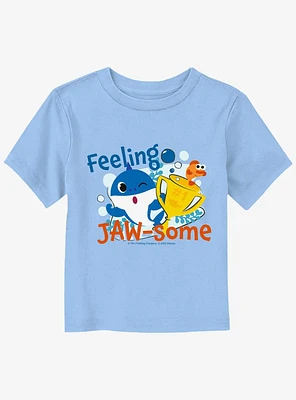 Baby Shark Feel Jawsome Toddler T-Shirt