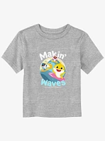 Baby Shark Makin Waves Toddler T-Shirt