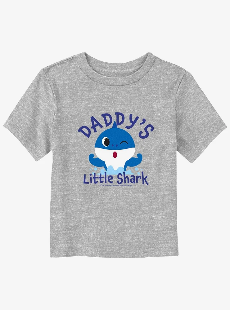 Baby Shark DaddyS Lil Toddler T-Shirt