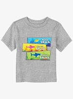 Baby Shark Family Panel Stack Toddler T-Shirt