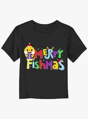 Baby Shark Merry Fishmas Toddler T-Shirt