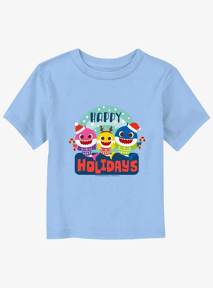 Baby Shark Holidays Toddler T-Shirt