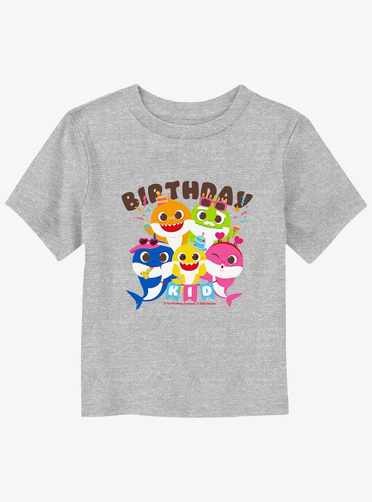 Baby Shark Birthday Kid Toddler T-Shirt