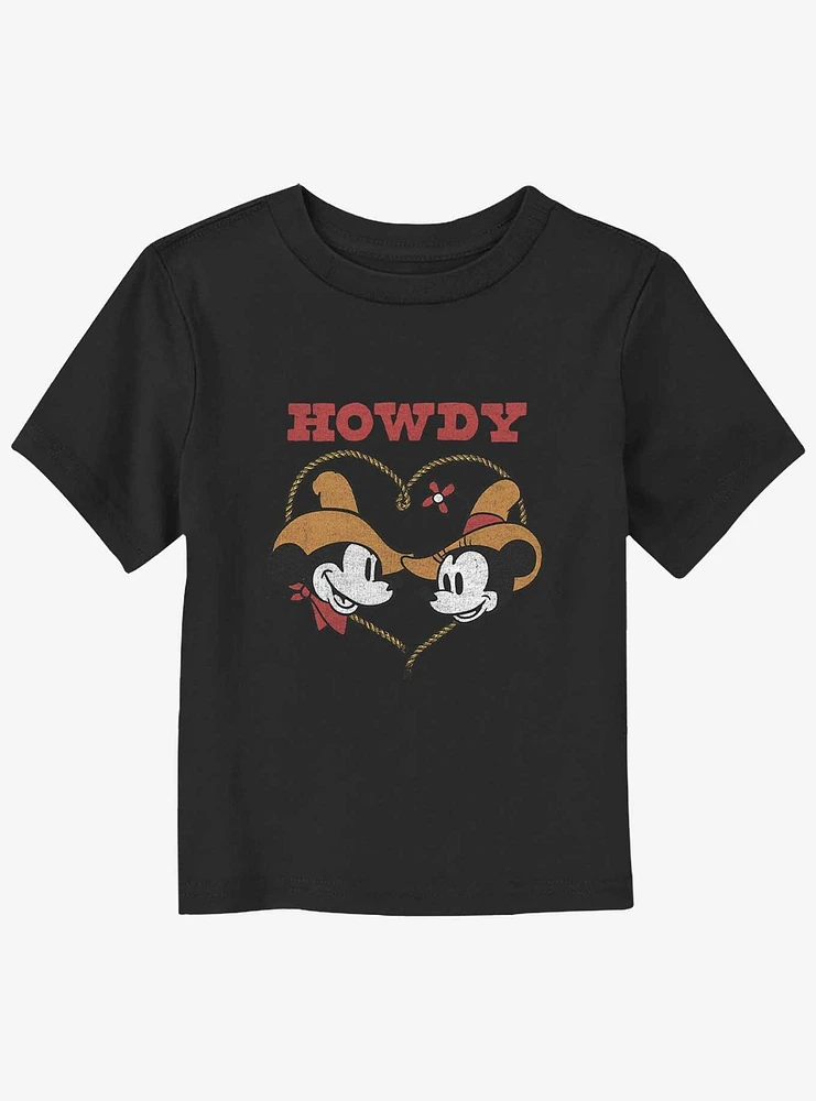 Disney Mickey Mouse Howdy & Minnie Toddler T-Shirt