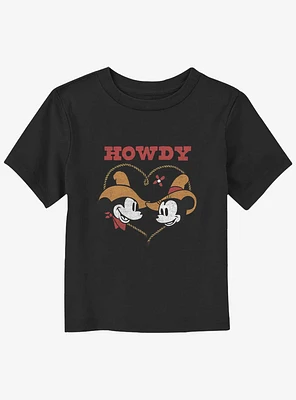 Disney Mickey Mouse Howdy & Minnie Toddler T-Shirt