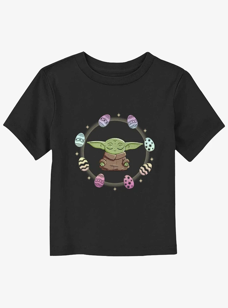 Star Wars The Mandalorian Egging Around Toddler T-Shirt