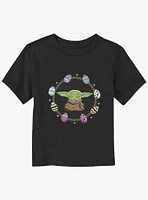 Star Wars The Mandalorian Egging Around Toddler T-Shirt