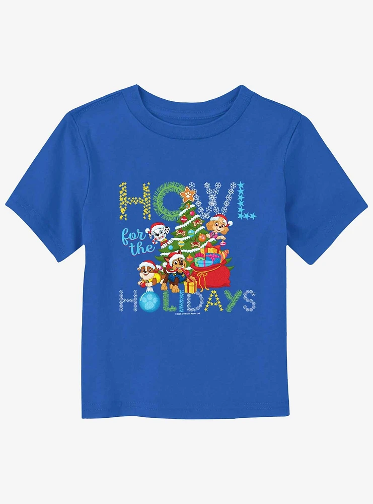 Paw Patrol Howl For Holidays Toddler T-Shirt