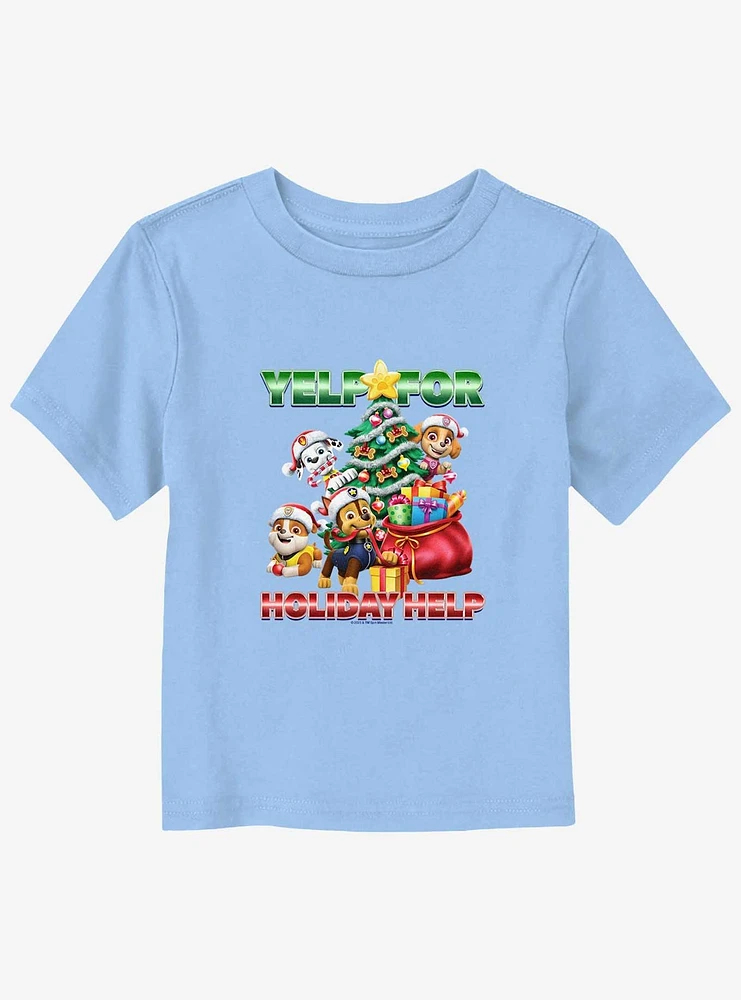 Paw Patrol Yelp Holiday Help Toddler T-Shirt