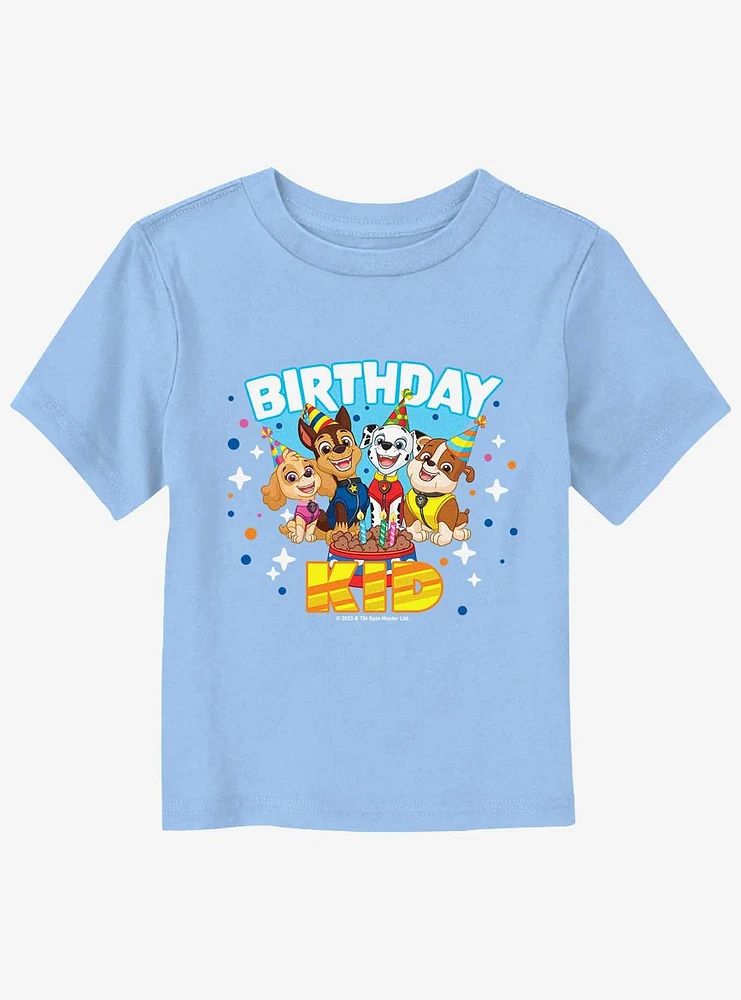 Paw Patrol Bday Kid Toddler T-Shirt