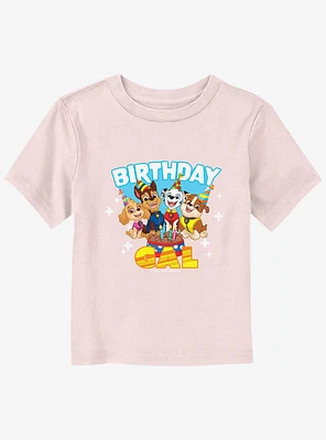 Paw Patrol Bday Girl Toddler T-Shirt