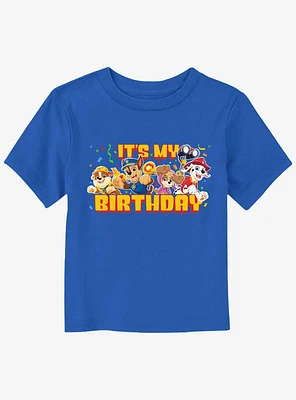 Paw Patrol Its My Birthday Toddler T-Shirt