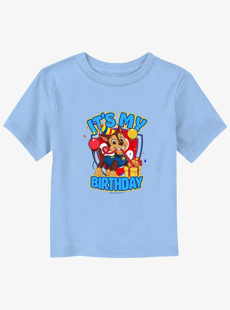 Paw Patrol Chase My Bday Toddler T-Shirt