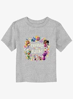 Disney Alice Wonderland  Friends Bloom Toddler T-Shirt