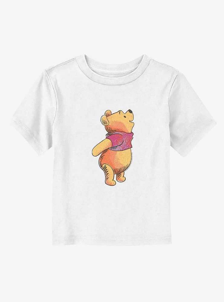 Disney Winnie The Pooh Pencil Drawing Toddler T-Shirt