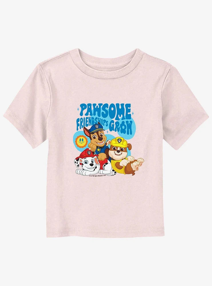 Paw Patrol Pawsome Friendships Grow Toddler T-Shirt