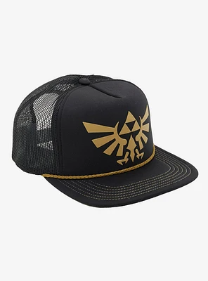 The Legend Of Zelda Triforce Trucker Hat