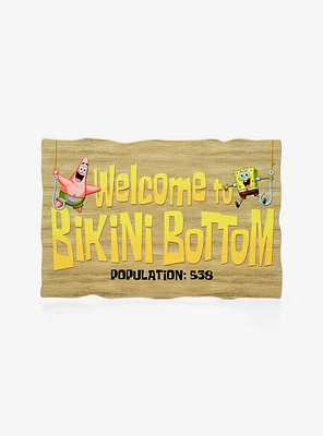 SpongeBob SquarePants Welcome Bikini Bottom Wall Art