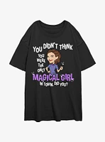 Marvel WandaVision Agatha Magical Girl Girls Oversized T-Shirt