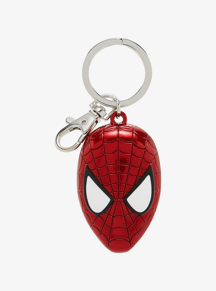 Marvel Spider-Man Mask Metal Key Chain