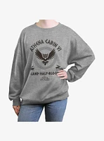 Disney Percy Jackson And The Olympians Athena Cabin Womens Oversized Sweatshirt