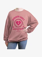 Disney Percy Jackson And The Olympians Aphrodite Cabin Womens Oversized Sweatshirt