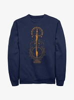 Disney Percy Jackson And The Olympians Pen Above Sword Sweatshirt