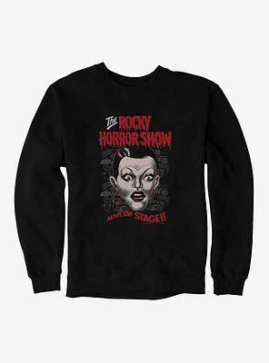 The Rocky Horror Picture Show Alive On Stage Sweatshirt