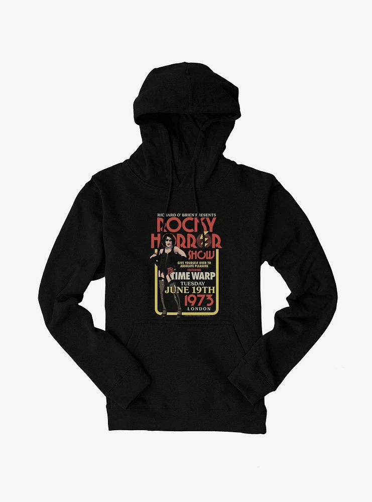 The Rocky Horror Picture Show Time Warp Poster Hoodie