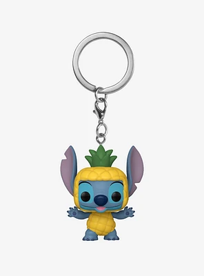 Funko Pocket Pop! Disney Lilo & Stitch Stitch as Pineapple Vinyl Keychain - BoxLunch Exclusive