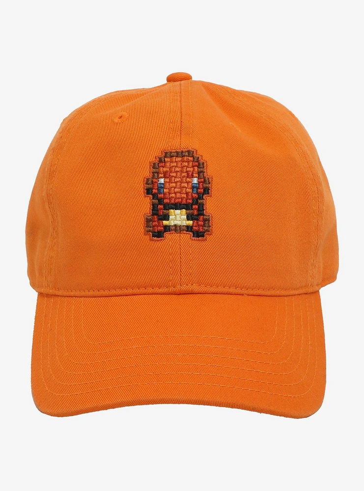 Pokémon Pixel Art Charmander Ball Cap