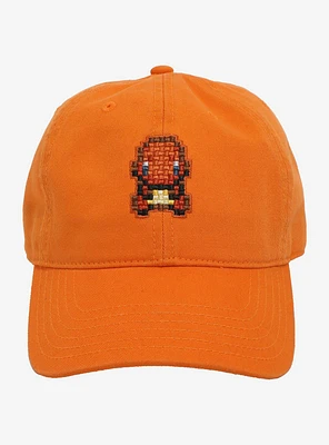 Pokémon Pixel Art Charmander Ball Cap