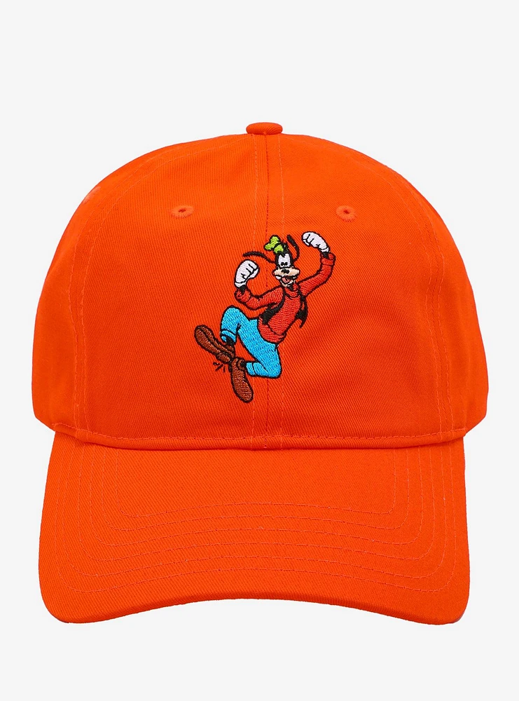 Disney Goofy Cheering Embroidered Ball Cap
