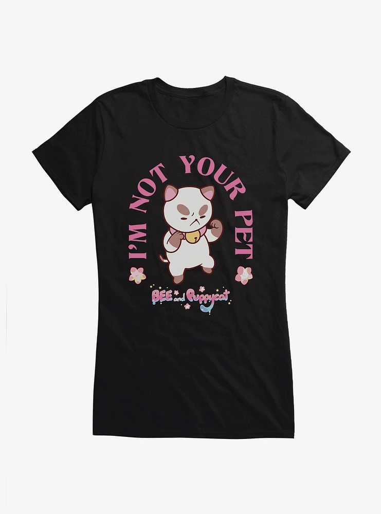 Bee and Puppycat I'm Not Your Pet Girls T-Shirt