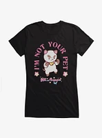 Bee and Puppycat I'm Not Your Pet Girls T-Shirt