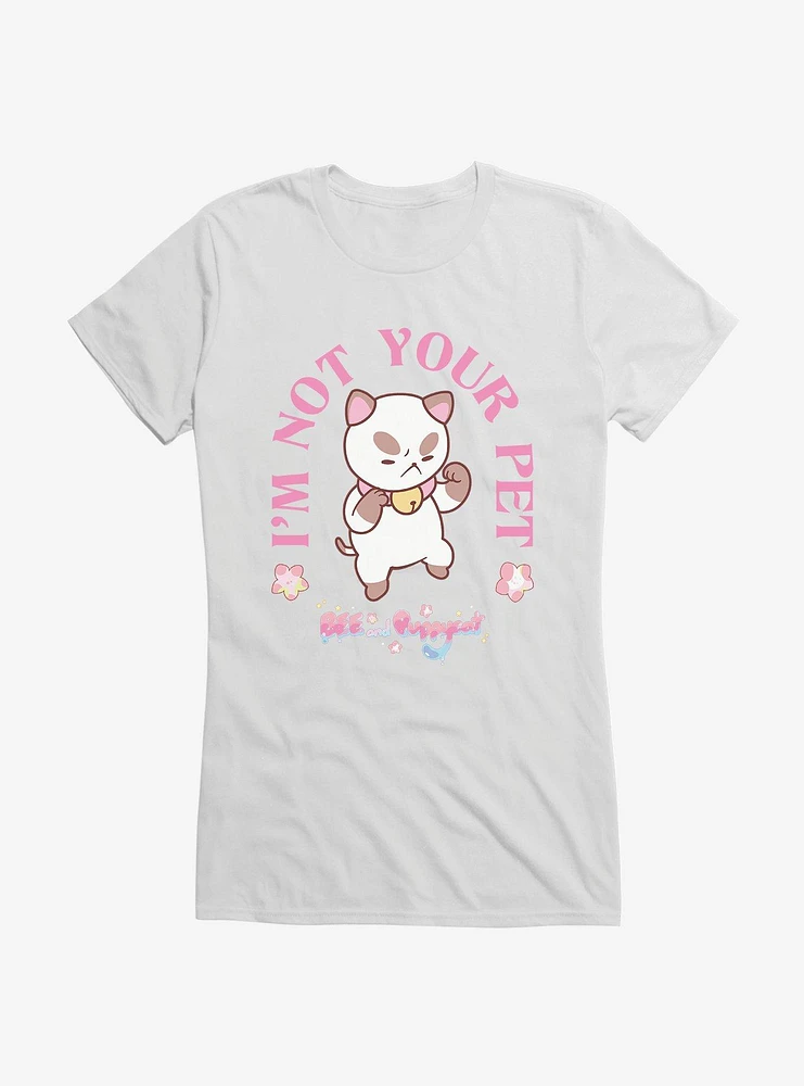 Bee and Puppycat I'm Not Your Pet Girls T-Shirt