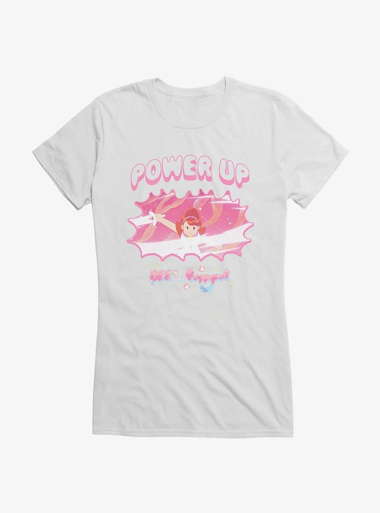 Bee And PuppyCat Power Up Girls T-Shirt