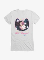 Bee and Puppycat Flower Galaxy Girls T-Shirt