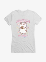 Bee and Puppycat Bow To Me Girls T-Shirt