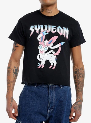 Pokemon Sylveon Metal Crop T-Shirt