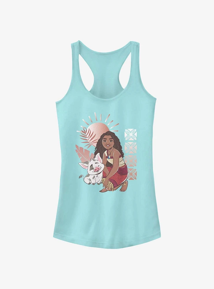 Disney Moana 2 Pua And Girls Tank