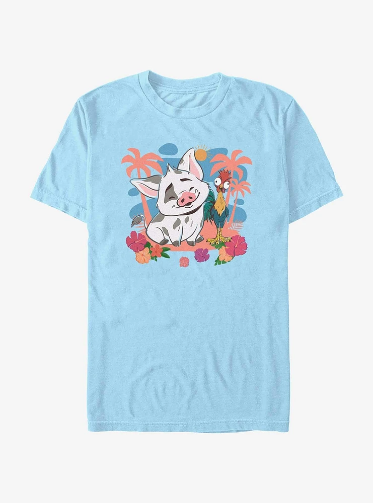 Disney Moana Pua And Hei T-Shirt