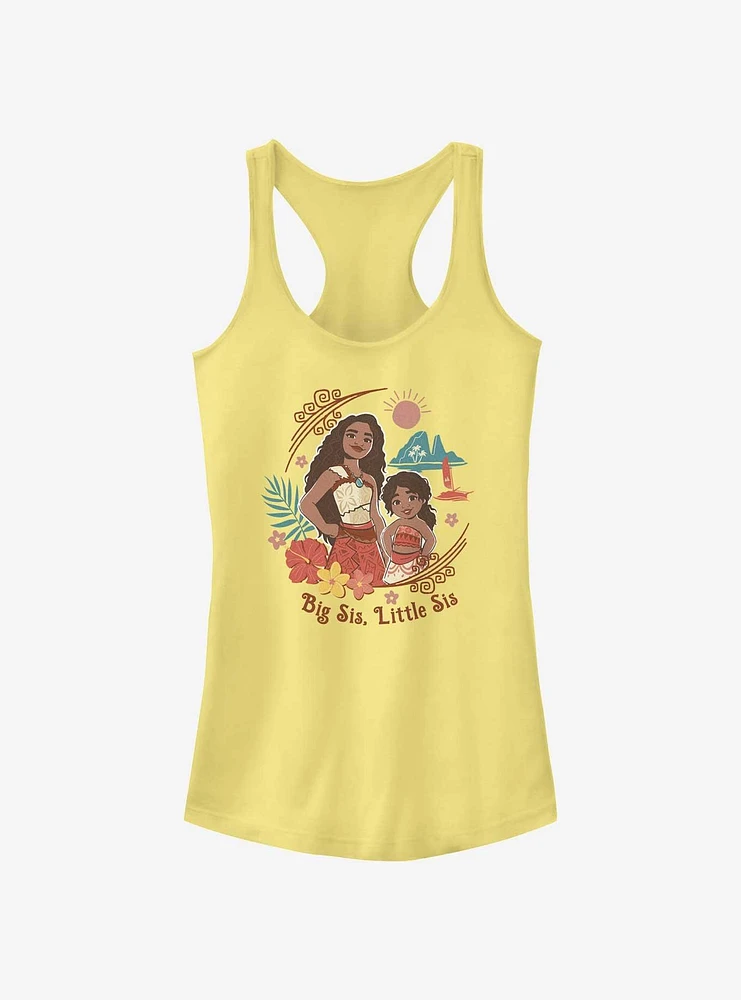 Disney Moana 2 Sisters Girls Tank