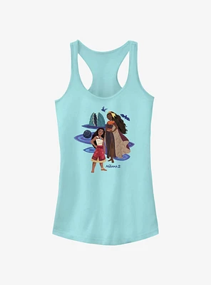 Disney Moana 2 And Matangi Girls Tank