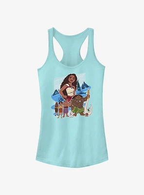 Disney Moana 2 Group Girls Tank