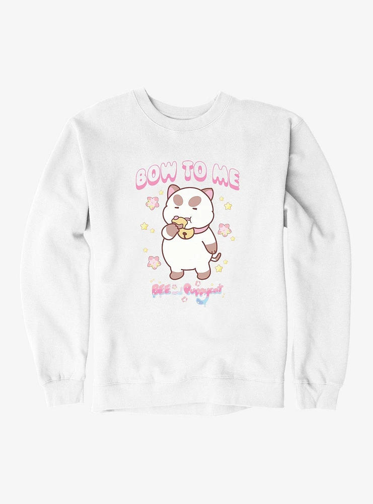 Bee and Puppycat Bow To Me Sweatshirt