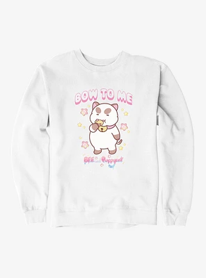 Bee and Puppycat Bow To Me Sweatshirt