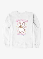 Bee and Puppycat Bow To Me Sweatshirt